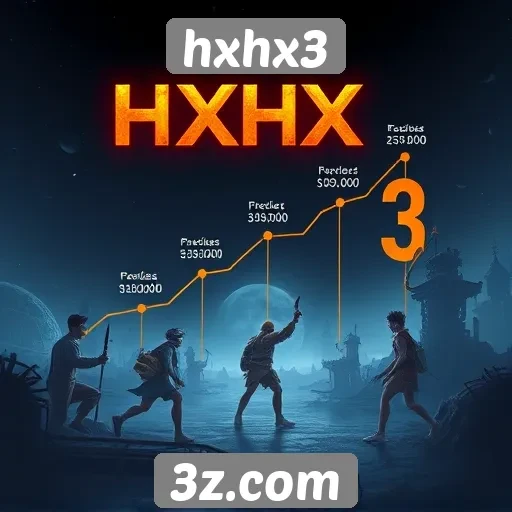 História do crescimento do hxhx3 no mercado de jogos